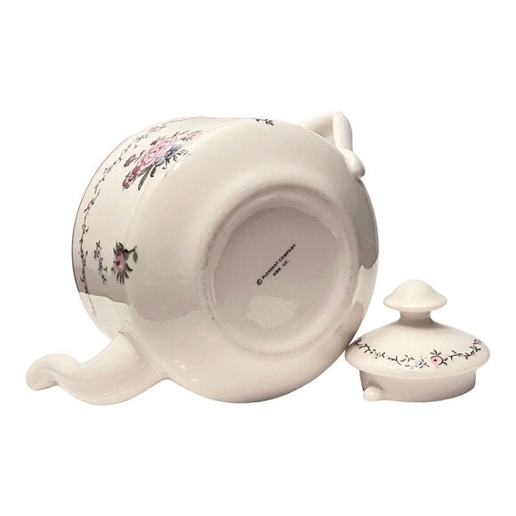 American Girl Pleasant Company TEAPOT & LID Samantha Porcelain Tea Pot 2PC Set - Picture 6 of 7
